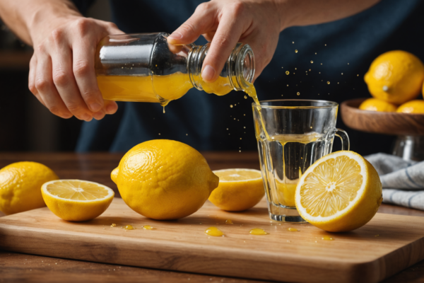 Comment presser un citron efficacement pour en extraire le maximum de jus